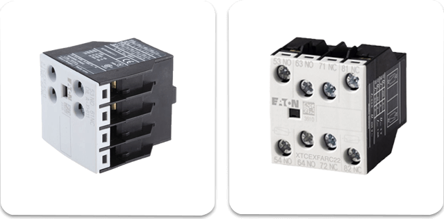 contactor auxiliary blocks